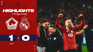 HIGHLIGHTS  Le LOSC fait tomber le Real Madrid 10 en Champions League 🏆😍 [upl. by Parris]