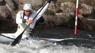 Championnats de France de canoë kayak  Estanguet joue sa qulification pour les JO [upl. by Ativad343]