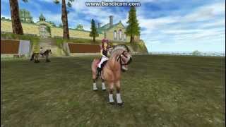 StarStable Online  the fjord horses gaits [upl. by Lorou]