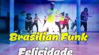 Zumbastep Brasilian Funk  Felicidade [upl. by Hayse]