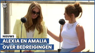 Alexia steekt Amalia hart onder de riem na bedreigingvraag [upl. by Akemad]