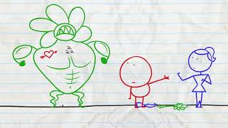 Floral Folly  Pencilmation  Animation  Cartoons  Pencilmation [upl. by Sedicla]