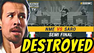 NME vs SARO  REACTION 5th Beatbox World Championship [upl. by Mccready]