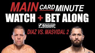 Nate Diaz vs Jorge Masvidal 2 LIVE Stream Boxing PPV  Shakur vs Artem  Watch Along Fight Companion [upl. by Bal]