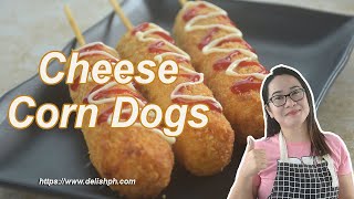 EASYTOMAKE CHEESE CORN DOG [upl. by Odlanor]