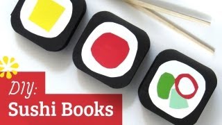 DIY Cute Sushi Books  Sea Lemon [upl. by Fanning]