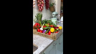 How I store my produce in the fridge 🤩 [upl. by Kenaz853]