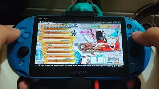 Hatsune Miku Project DIVA Future Tone quotJugemu Sequencerquot PS Vita Remote Play [upl. by Lemart]