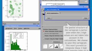 Geovariances  Data QC and variography with Isatis highvalue Exploratory Data Analysis [upl. by Hayward]