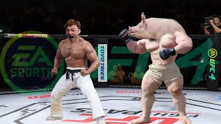 UFC4  Dooho Choi vs Big Pig EA Sports UFC 4 wwe mma [upl. by Asseniv327]