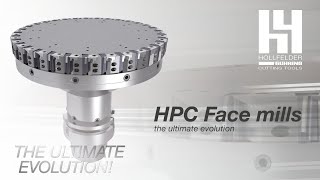 HollfelderGuhring HPC Face mills  The ultimate evolution [upl. by Selie]