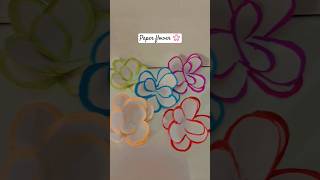 Craft with paper flowers diy shorts craft flowers [upl. by Mountford]