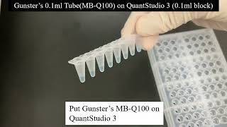 Gunsters MBQ100 perfect match with ABI QuantStudio 3 [upl. by Anyad]