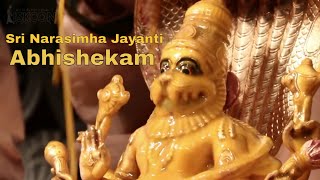 Sri Narasimha Jayanti 2015  Abhishekam [upl. by Ailisec96]