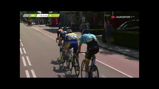 BinckBank Tour 2017 Stage 1 Final Kilometers [upl. by Voletta742]