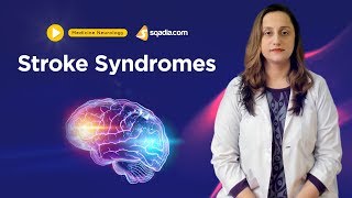 Stroke Syndromes  Neurology Medicine Video Lectures  Medical Education  VLearning [upl. by Blaire210]