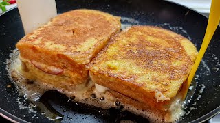 Ich habe noch nie so leckere Toasts gegessen❗ Schnelles Frühstück in 5 Minuten Einfaches Rezept [upl. by Opiuuk]