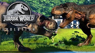 Jurassic World Evolution 15  Den Tyrannosaurus Rex erschaffen amp Rex VS Rex  LP JW Deutsch [upl. by Teik620]