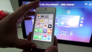 EZCast iPhone mirroring full screen AIYOS Technology [upl. by Baten]