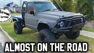 Final touches on the CUSTOM Ute tray  4WD Build Ep 16 [upl. by Ivens]