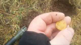 Metal Detecting with the XTerra 705  Day1 [upl. by Keligot]