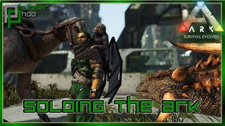 How to Tame a Dinosaur Soloing the Ark Ascended EP2 [upl. by Jordanna]