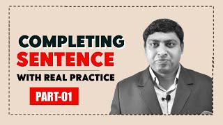 Completing Sentence  Real Practice  SSC  HSC  Admission Test [upl. by Elane]