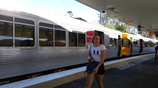 Brisbane Train Indooropilly [upl. by Berman285]