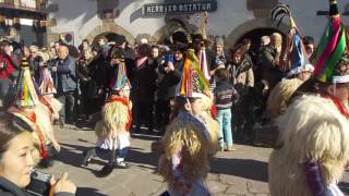 ITURENGO INAUTERIAK 2017 Carnavales de Ituren 2017 quotPuska biltzequot [upl. by Reena]