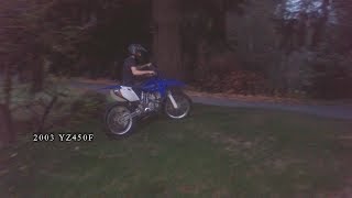 YZ450F backfire fix [upl. by Bili]