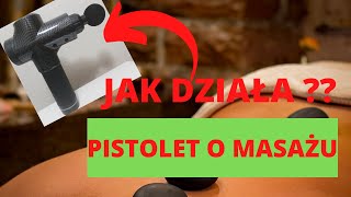 Jak działa pistolet do masażu Prezentacja Alpha AMG01 [upl. by Aland]