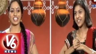 Folk Singer Madhu Priya Exclusive Interview With Teenmaar Racha Ramulamma  V6 News [upl. by Lerad]