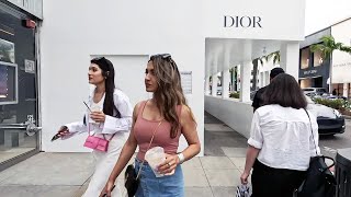 Beverly Hills Rodeo Drive Walking Tour  See The Rich And Famous 4K [upl. by Gessner]