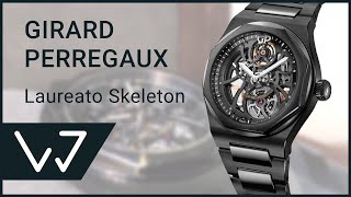 Girard Perregaux Skeleton ceramic watch unbox [upl. by Ccasi]