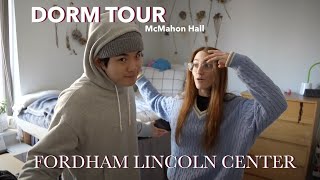 FORDHAM UNIVERSITY LC DORM TOUR  McMahon Hall [upl. by Joan272]