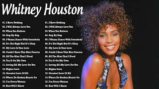 The Greatest Hits Of Whitney Houston  Best Divas Songs Collection [upl. by Radferd]