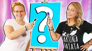 Leinwand DIY Challenge  5 Materialien Sommer Deko amp Geschenk Idee [upl. by Nylzor]