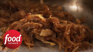 How to Caramelize Onions Like a Pro  Food Network [upl. by Nyvets728]