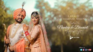 BEST CINEMATIC SIKH WEDDING HIGHLIGHTS  2019  NAVDEEP amp BHAVNEET  IMMENSE VISION [upl. by Seif]