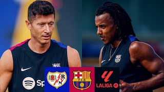 🔥 MATCH PREVIEW RAYO vs FC BARCELONA 🔥  LA LIGA [upl. by Nyladnar814]