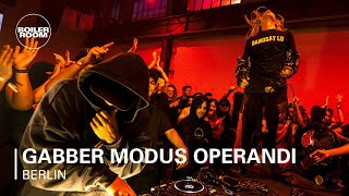 Gabber Modus Operandi  Boiler Room Festival Berlin Third Space [upl. by Sik264]