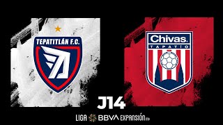 Resumen  Tepatitlán vs Tapatío  Jornada 14  Apertura 2022  Liga BBVA Expansión MX [upl. by Tsew]