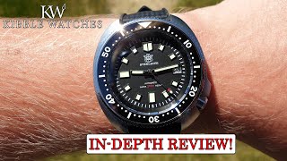 STEELDIVE Captain Willard Review  BEST Vintage Seiko 6105 Homage £150 WATCH [upl. by Gamber606]