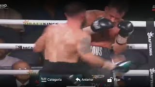 ganadores de la cartelera del fin de semana saul Álvarez Erislandy Lara Caleb plant [upl. by Niai]