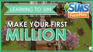 Learning to Sim Make Millions of Simoleons Selling Real Estate  The Sims Freeplay [upl. by Linc816]