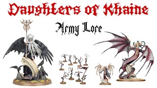 All Daughters of Khaine Explained  Armory The Lore behind the Models  Ep 07 [upl. by Nimajaneb]