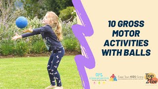 10 Gross Motor Activities with Balls [upl. by Anilegnave]