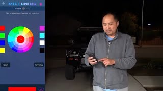 How to control C2 Max Lights via Mictuning APP [upl. by Ysle]