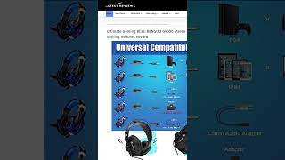 Unleash Gaming Excellence with the BENGOO G9000 Stereo Gaming Headset music funny drums [upl. by Sherrie]