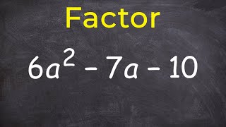 Factoring practice  Learn how to factor  Step by step math instruction [upl. by Pharaoh392]